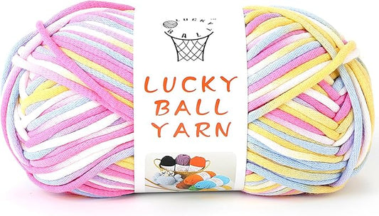Yarn for Crocheting,100g Soft Yarn for Crocheting,Crochet Yarn for Sweater,Hat,Socks,Blankets(Macaron)