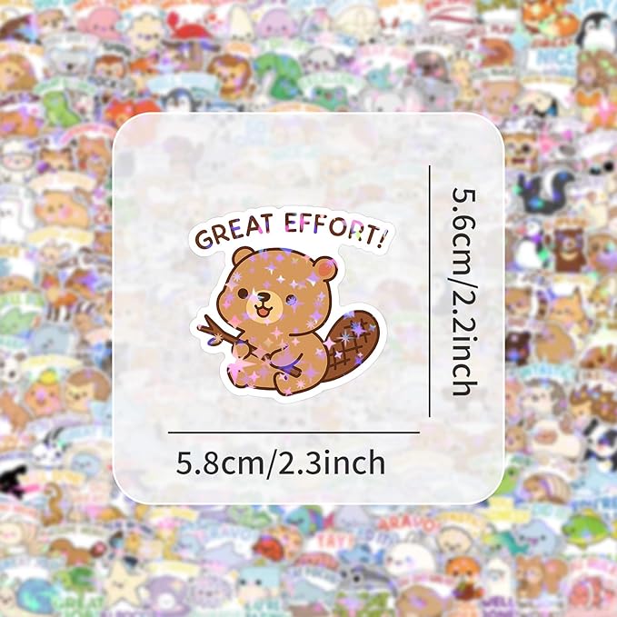 cute stickers bulk for kids,girls,boys,teens adult water bottle laptop, phone (teacher reward stickers)