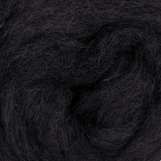 Corriedale Carded Sliver Wool Roving Variety Bundle | Best Core Wool for Needle Felting, Spinning, Wet Felting, Weaving, Dryer Balls, Yarn Roving - Ethically Sourced (Shadowlands)
