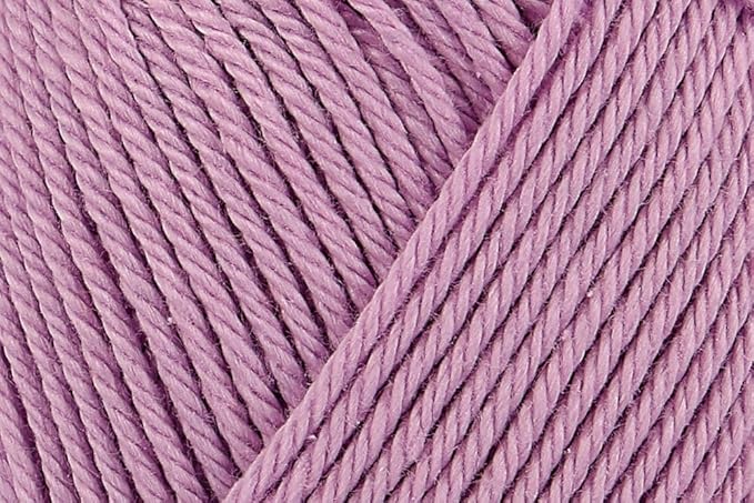 2 Skein/Pack Schachenmayr (SMC) Catania Originals Yarn, Each Ball 1.76 Oz (50gr) / 136 Yards (125 m), 100% Mercerized Cotton for Knitting and Crochet Yarn, Sport Weight, 226 - Lilac