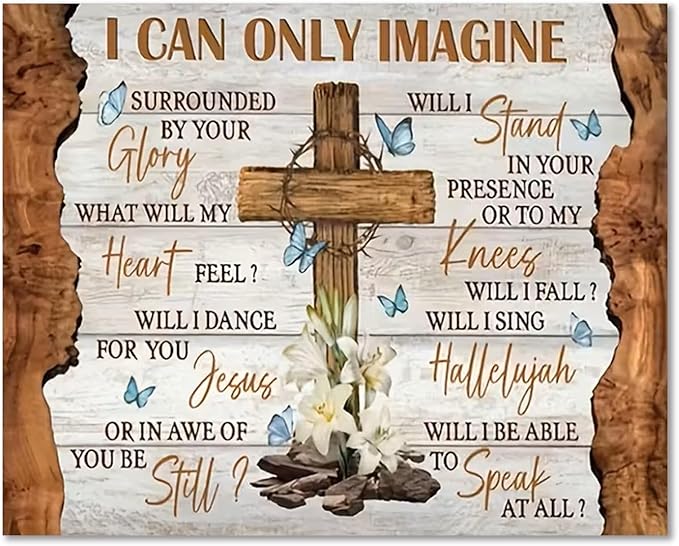 HMZephitiquc Jesus Paint by Number for Adults, Cross Paint by Numbers Kit for Adults Beginner, Painting by Numbers, Easy Oil DIY Crafts for Gift Home Decor 16x20 in
