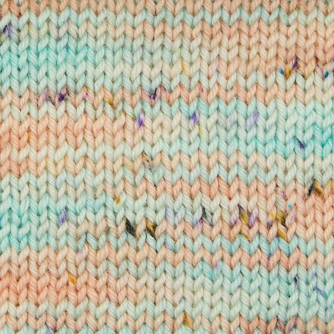 KnitPro Symfonie Fingering Weight Hand Dyed Variegated Yarn Skein | Extra Fine Merino Wool & Polyamide Blend for Knitting & Crocheting, Oeko-TEX Certified 400m, 100g | Terra Bonnie Blooms