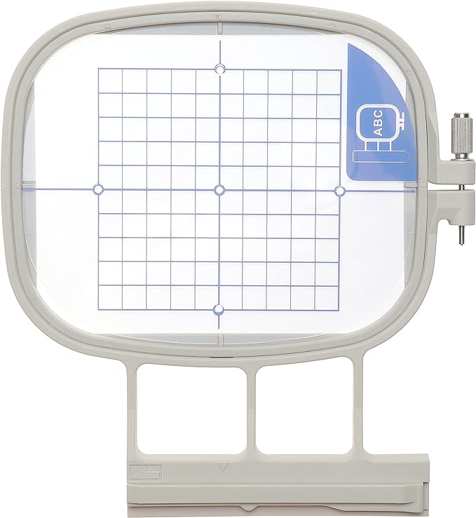 new brothread embroidery machine hoop sa438 with 4"x4" embroidery area compatible with brother innovis nq3600d/3500d nq1700e/1600e/1400e ve2200 4000d 1500d v7 v5 v3 babylock ellegante/aventura