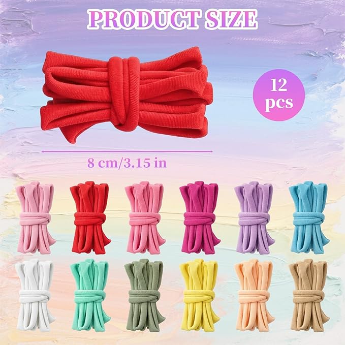 Foyods 120PCS Weaving Loom Refill Loops, 12 Colors Weaving Loops for 7-Inch Weaving Loom & Potholder Loops/Loom Loops/Potholder Loom Loops/Weaving Loom Bands