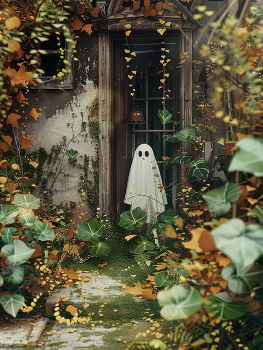 eterkosu halloween counted cross stitch kits for adults, ghost stamped cross stitch kits for beginners, needlepoint cross-stitch horror patterns embroidery kits arts and crafts for home decor