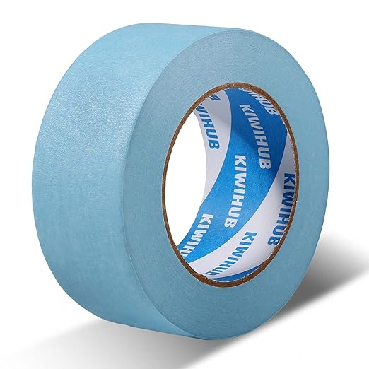 Light Blue Painters Tape,2 inch x 60 Yards - Medium Adhesive Masking Tape for Painting,Labeling,DIY Crafting,Decoration and School Projects