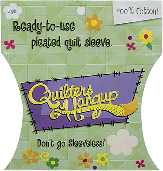 Pleated Quilt Sleeve in Natural muslin