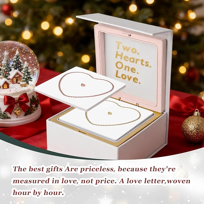 Permanent Bracelet Kit, DIY Bracelet Making Kit for Couples & Friendship Bracelets, Ideal Gift for Christmas, Anniversary, Valentine’s Day & Date Night Activity | His and Her Bracelets
