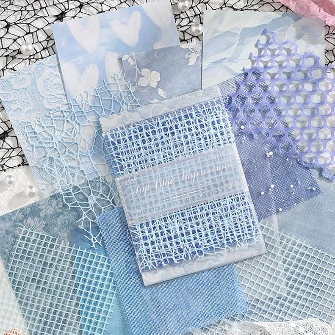Diuhofart Scrapbook Kits for Adults, Vintage Aesthetic Stickers Paper Frame Scrapbooking Supplies Set Collage Materials for Junk Journaling, Scrap Booking, Card Making, Crafts Arts