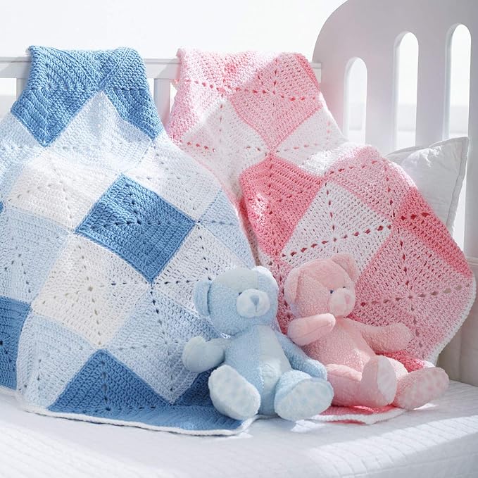 Bernat Softee Baby Yarn, 5 oz, Prettiest Pink, 1 Ball
