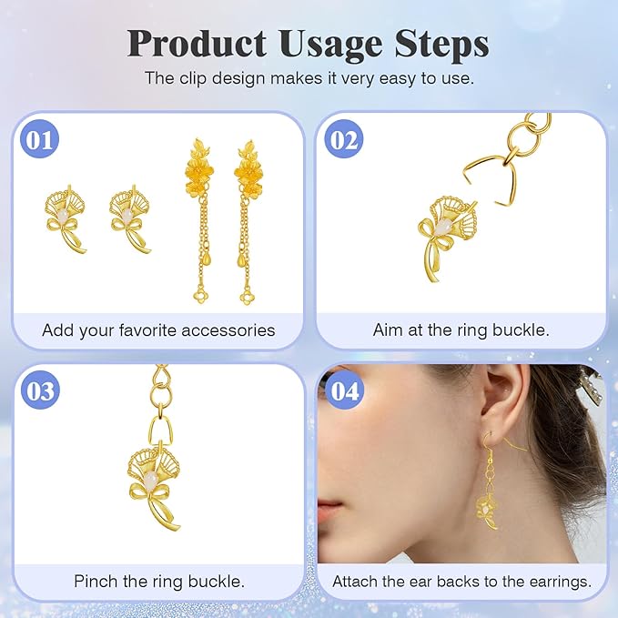 earring hooks 50 pcs/25 pairs, stainless steel golden ear wires fish hooks, hypo-allergenic jewelry findings parts for diy jewelry making