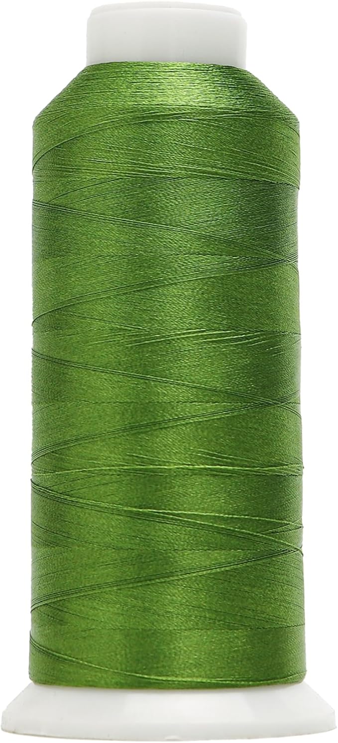High Tenacity Polyester Embroidery Machine Thread 40WT(120D/2) 4000M Per Spool for Commercial and Domestic Embroidery Machine (Clover-1769)
