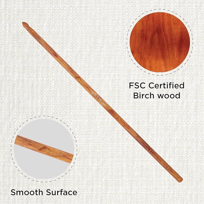 KnitPro Dreamz Single-Ended Crochet Hook | US Size F (3.75mm)