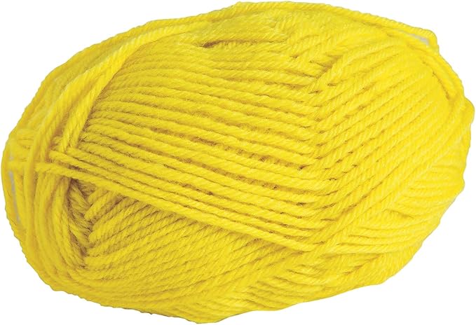 Knit Picks Wool of The Andes Worsted Weight Yellow 100% Wool Yarn Multi Pack (10 Balls - Buttercup)