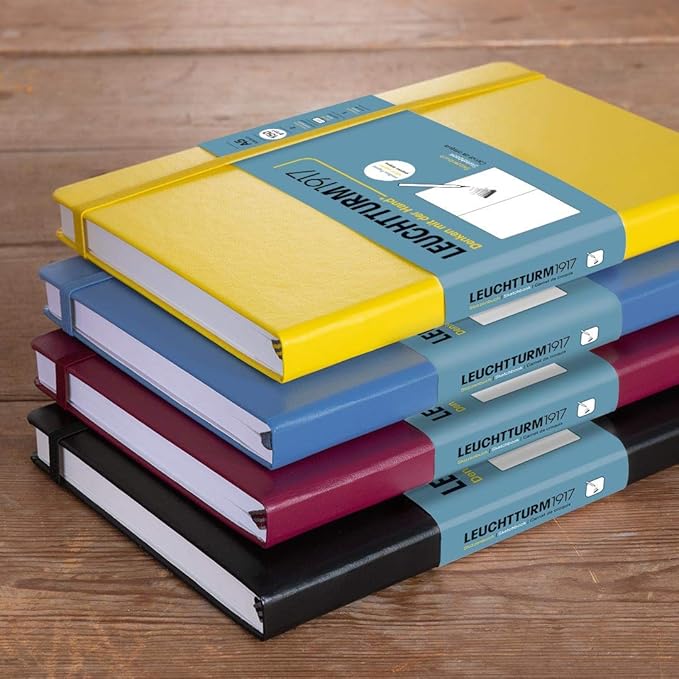 Leuchtturm1917 - Master A4 Hardcover Sketchbook (Lemon) - 112 Pages of 150g/m² Paper