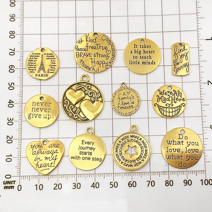 Jewelry Making Charms Pendants for Bracelet Bulk lot Necklace Earrings Keychain Charms Beads DIY Kit Trendy Craft
