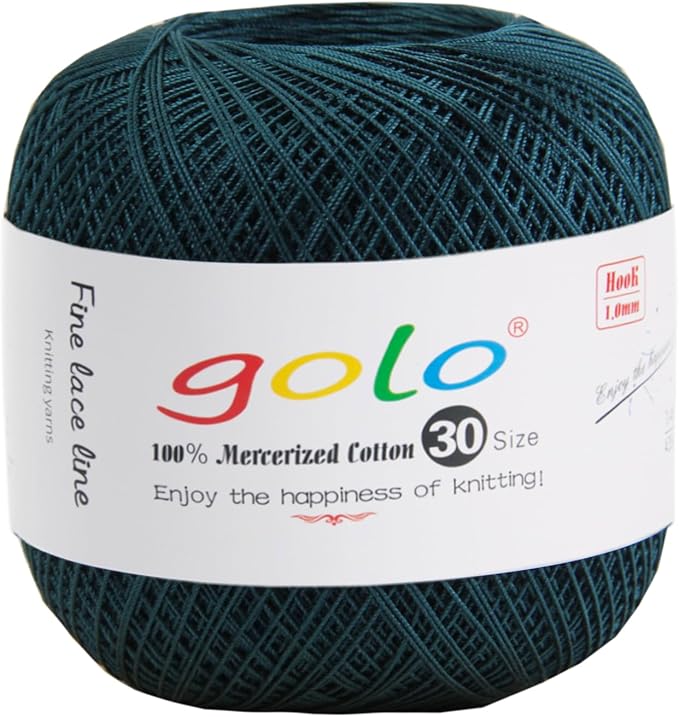 golo Crochet Thread Crochet Yarn for Hand Kniting Tatting Yarn 212