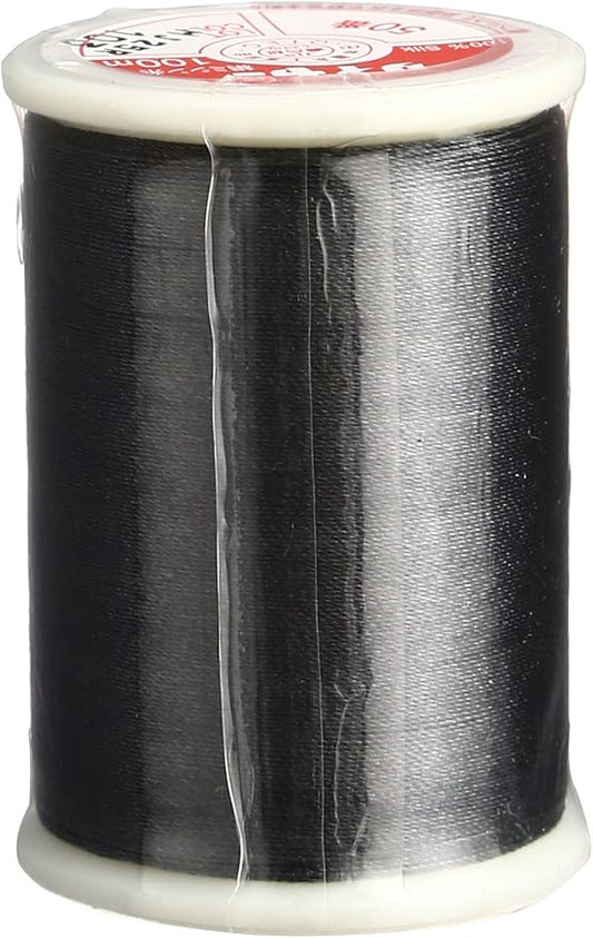 Superior Threads Tire Silk #50 3-Ply 50-Weight High Sheen Silk Embroidery Quilting Sewing Thread - 109 Yard Spool (#103 Deep Grey)