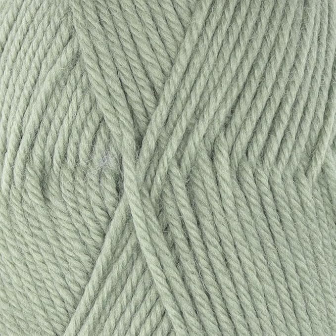 Alpaca Warehouse 100% Pure Wool Yarn Superwash Set of 6 Skeins (300 Grams) DK Weight - Sourced Directly from Peru - Heavenly Soft and Perfect for Knitting and Crocheting (Sage Green - 6 Skeins)