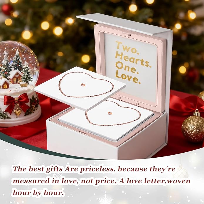 Permanent Bracelet Kit, DIY Bracelet Making Kit for Couples & Friendship Bracelets, Ideal Gift for Christmas, Anniversary, Valentine’s Day & Date Night Activity | His and Her Bracelets