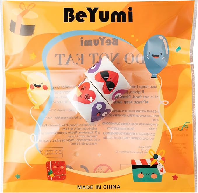 beyumi valentine smile face sticker - 1000pcs valentine's day heart shaped smile face stickers in 2 rolls cute valentine heart waterproof adhesive decal greeting card envelope party gift decor for kid