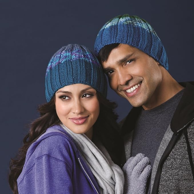 Caron H970039759 Simply Soft Solids Yarn (4) Medium Gauge 100% Acrylic - 6 oz - Blue - Machine Wash & Dry