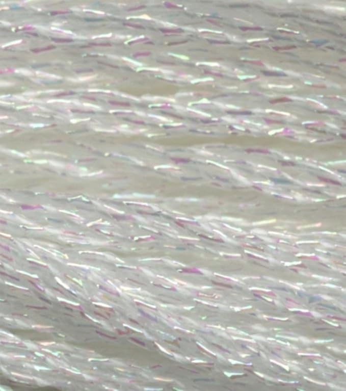 DMC Metallic Embroidery Floss 8.7yds White