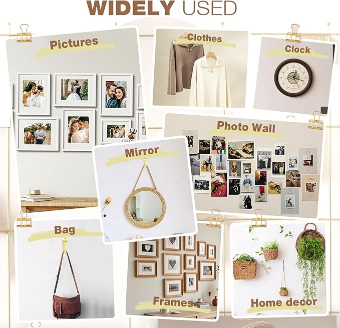 322Pcs Picture Hanging Kit, Professional Picture Hangers with Hooks, Nails, Wire, D Rings, Sawtooth Hangers ,Eye Hooks and Level–All-in-One Wall Hanging Kit for Frames, Mirrors, Photos & Art