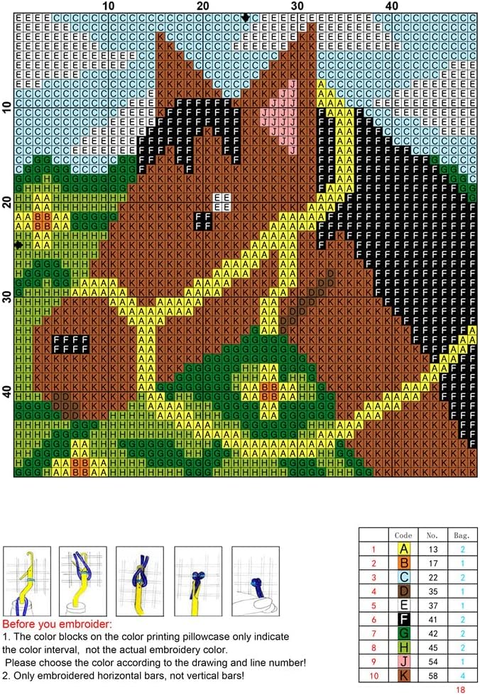 DL-YTG Latch Hook Kits Rug Horse Crochet Yarn Cushion Colour Pre-Printed Canvas Cover Rug Needlework DIY Hook and Latch Kit Christmas Home Decoration 30x30cm/12 X12inch