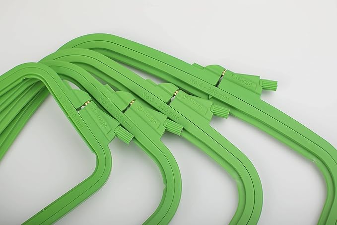 nurge green small (no:2) plastic square embroidery hoop, cross stitch hoops, punch needle hoop , diy craft sewing,abs plastic embroidery hoops