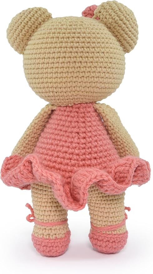 CIRCULO Amigurumi Crochet Kit - Cuddly Teddy Bears - All Included, Easy Instructions - Intermediate - Premium Amigurumi Yarn for Crocheting – Elise