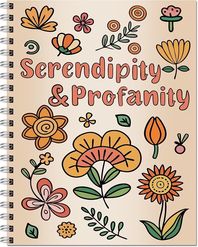Zouier Swear Word Coloring Books for Adults Relaxation, Funny Adult Coloring Book Spiral Bound for Women, Self Care Get Well Gifts for Women After Surgery