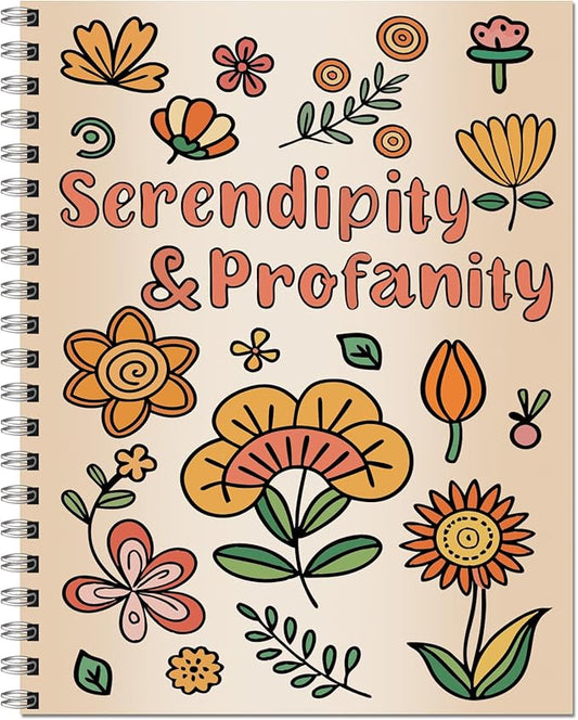 Zouier Swear Word Coloring Books for Adults Relaxation, Funny Adult Coloring Book Spiral Bound for Women, Self Care Get Well Gifts for Women After Surgery