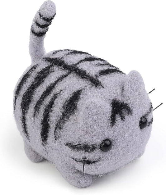 QMNNMA Felting Kit for Beginner, Animals Needle Felting Set, DIY Wool Felt Materials Set with Felting Tool and Instruction for Needle Felting Craft Project and DIY Handmade