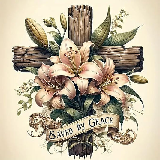 cross stitch kits for adults beginner,flower counted cross stitch kits printed stitching cute patterns dimensions needlepoint art crafts embroidery kits for adults beginners (13.7x13.7 inch)
