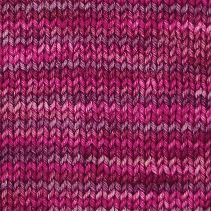 KnitPro Symfonie Fingering Weight Hand Dyed Variegated Yarn Skein | Extra Fine Merino Wool & Polyamide Blend for Knitting & Crocheting, Oeko-TEX Certified 400m, 100g | Terra Autumn Rose