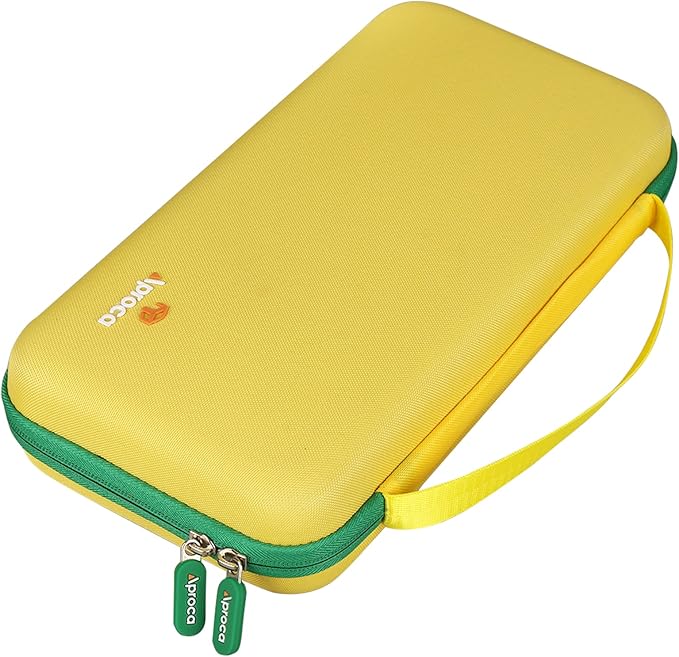 Aproca Case Compatible with Choose Friendship Bracelet Making Kit, Storage Portable Bag for Accessories - Yellow (Case Only)