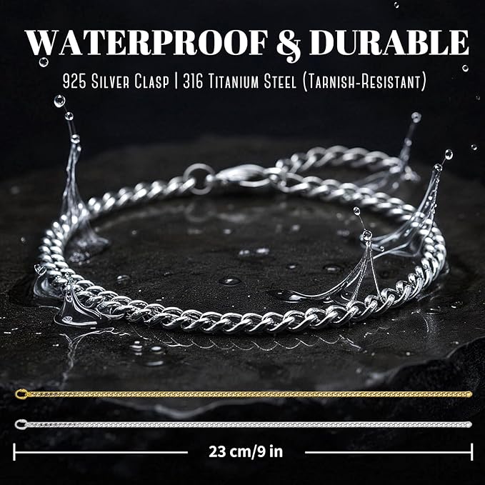omifora Permanent Bracelet Kit with Ring-Shaped Clasp,DIY Romantic Infinity Jewelry for Couples,Friends & Family,Gift for Anniversaries,Mother’s Day & Birthdays(Silver&Gold)