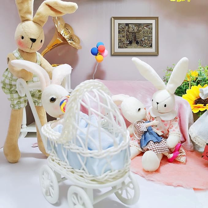 DIY Bunny Sewing Craft Kit for Adults – Handmade Fabric Sewing Project – Complete Materials & Instructions