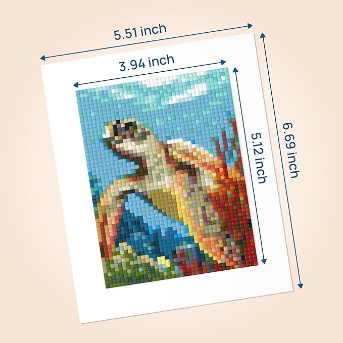 LuwoArte 15 Pack Diamond Painting Kits for Adults – Beach, Summer Vibes & the Sea Breeze – Full Drill DIY Paint Gem Art for Adults – Brilliant 5D Diamond Painting Kit – Relaxing Craft for Wall Décor