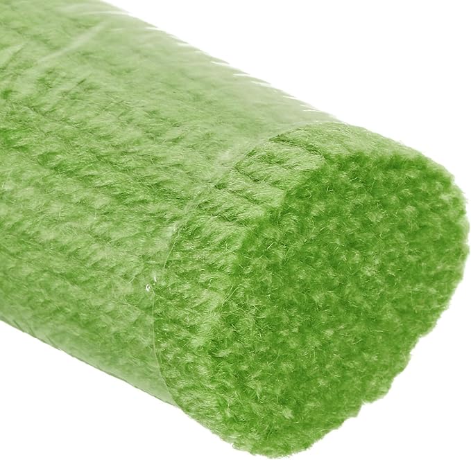 Patikil 10 Rolls Latch Hook Kit - Precut Yarn for Latch Hook Rugs - Adults Beginners - Lime Green