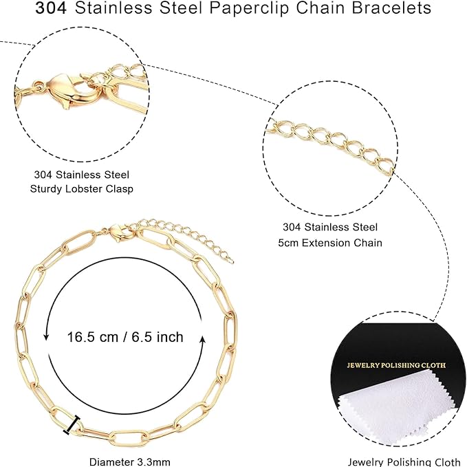 20 Pcs Snake Charm Bracelet Chain Adjustable Charm Bracelet Kit 3mm Dainty Snake Chain Bracelets Chain with Heart Lobster Clasp Extender Chain for Christmas DIY Women Jewelry Making Gifts Supplies
