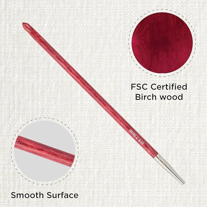 KnitPro Dreamz Afghan/Tunisian Crochet Hook | US Size H (5mm)