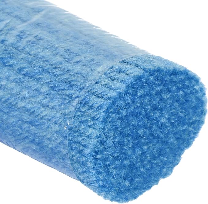 PATIKIL 10 Rolls Latch Hook Yarn Kit - Precut Rugs Yarn for Making Crochet Bundles, Tapestry DIY Craft - Adults Beginners Rug Hook Kit, Dark Blue