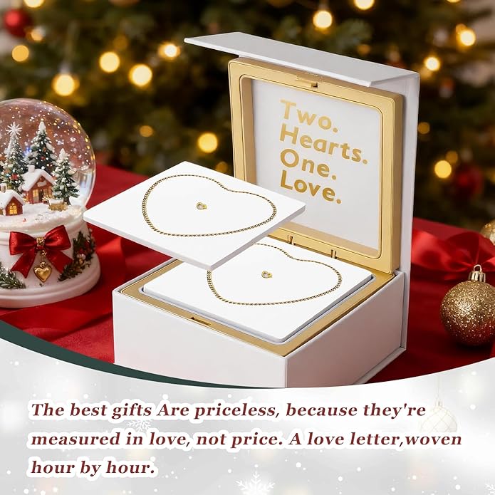 Permanent Bracelet Kit, DIY Bracelet Making Kit for Couples & Friendship Bracelets, Ideal Gift for Christmas, Anniversary, Valentine’s Day & Date Night Activity | His and Her Bracelets