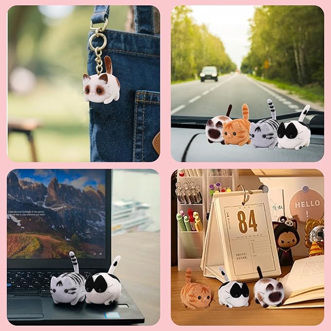 UOOU Felting Kit, Needle Felting Kits for Beginners Adult, Needle Felting Supplies with 24Pcs Felting Needles, Felting Pad, Wool Roving, DIY Needle Felting Cat Dolls