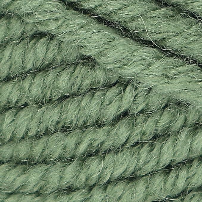Estako Megastar, (4 Skeins Pack) 75% Acrylic 25% Wool Yarn, Soft, Chunky Bulky Weight #5 for Crochet and Knitting (4 x 3.52 Oz) / (4 x 120 Yrds) (64067 - Grass)