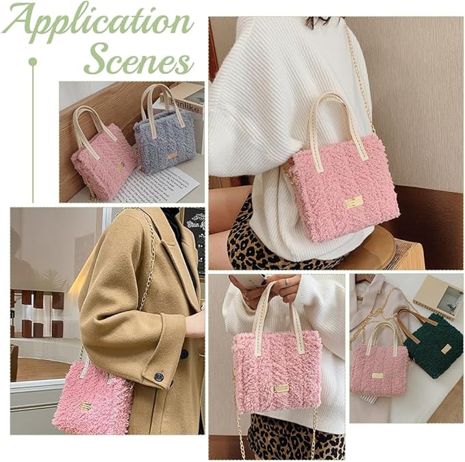 WADORN DIY Knitting Crochet Bag Making Kit, Handmade Woven Tote Bag Making Materials Set Women Shoulder Bag Making Accessories Hand Crafting Yarn Weaving Kit Birthday Christmas Gift, Pink