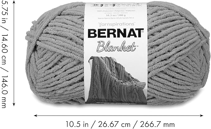 Bernat Blanket Teal Dreams Yarn - 2 Pack of 300g/10.5oz - Polyester - 6 Super Bulky - 220 Yards - Knitting/Crochet