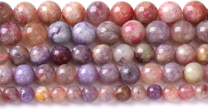 90pcs 4mm 5A Natural Pink Tourmaline Stone Beads Round Loose Spacer Healing Energy Beads for Jewelry Making DIY Bracelets Necklaces 15" (4mm, Pink Tourmaline)